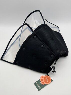 Kuoser Large Dog Recovery Cone Collar Soft Breathable Adjustable After Surgery